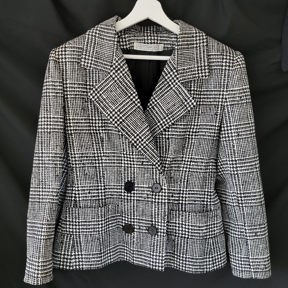 Givenchy Vintage Patterned Blazer - image 6